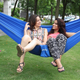 Ohuhu Nylon Camping Hammock, $13 with code WKFQ84HB